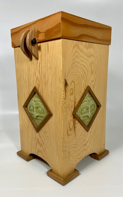 Tall Four Cornered Owl Box