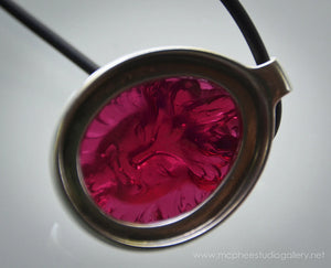 Ruby Sun God Pendant