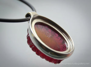 Ruby Sun God Pendant